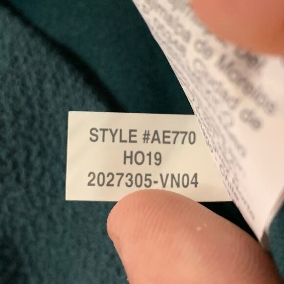 J Crew S NEW Double Knit Balloon Sleeve Top Textured Round Neck Green - Picture 9 of 9